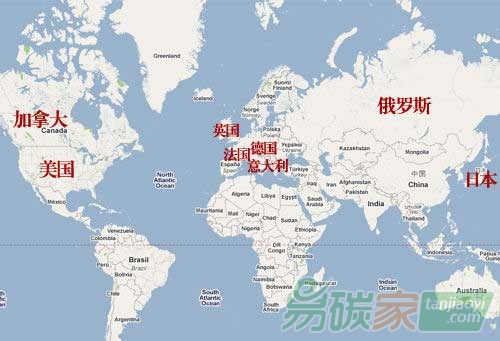 美國、日本、德國等18國建立碳市場