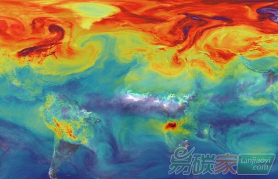 全球二氧化碳濃度創(chuàng)500萬(wàn)年新高