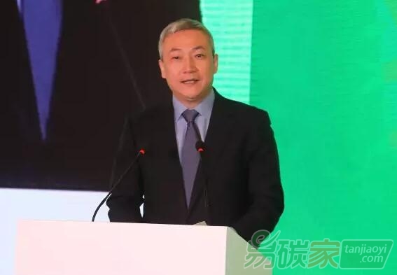 【上海碳配額遠(yuǎn)期交易中央對(duì)手清算業(yè)務(wù)發(fā)布儀式】浦發(fā)銀行行長(zhǎng)劉信義發(fā)言