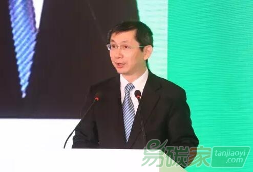 【上海碳配額遠(yuǎn)期交易中央對(duì)手清算業(yè)務(wù)發(fā)布儀式】春秋航空總裁王煜發(fā)言